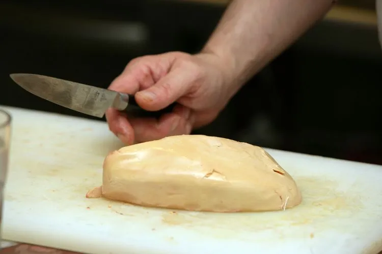 foie gras cru déveiné