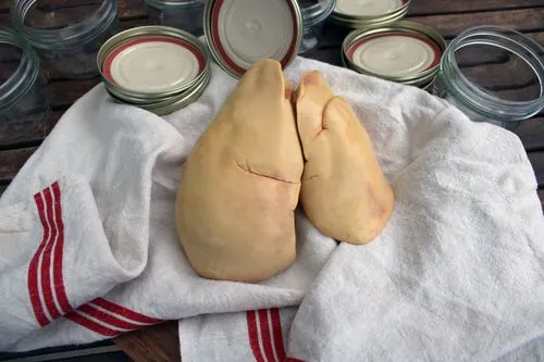 foie gras cru non déveiné